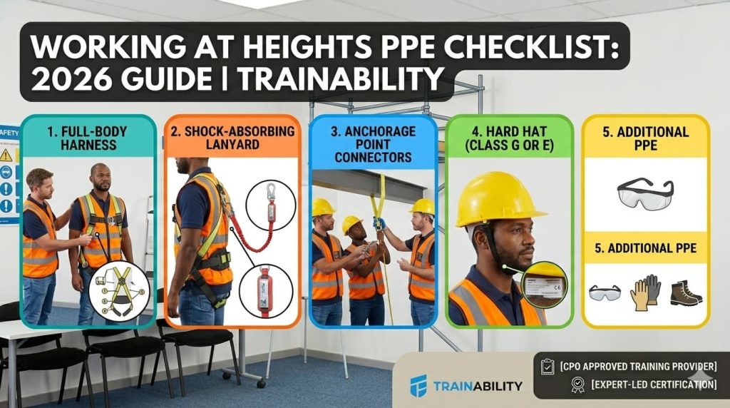 Working at Heights PPE Checklist 2026 Guide